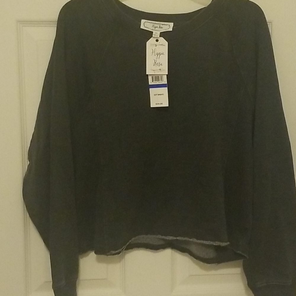 NWT cropped sweatshirt